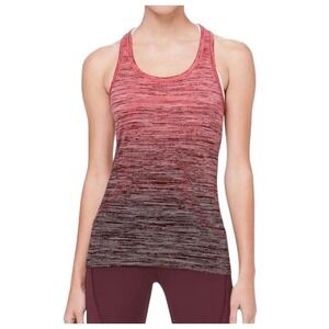 Lululemon Swiftly Tech 2.0 Racerback Tank Top Women's Ombre Red Black Activewear